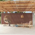 thumbnail image 1 of vidaXL Auvent Latéral Rétractable pour Patio 200x600 cm Brun, 1 of 5