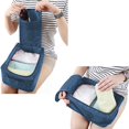 thumbnail image 4 of Dvkptbk Shoe Bags for Travel, Portable Travel Multifunctional Storage Carrying Box, Travel Shoe Bags, Foldable Shoe Storage Bag Hand Carrying Shoe Organizer, Navy, 4 of 9