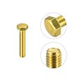 thumbnail image 4 of Unique Bargains Brass Hex Bolts, M6x30mm 5 Pack Fully Thread Grade 4.8 Machine Screws, 4 of 4