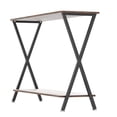 thumbnail image 2 of QinaQin Industrial Farmhouse Console Table, Long Narrow 2-Tier Entryway Table with Storage Shelf for Hall, Foyer or Behind Sofa, 2 of 9