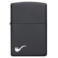 thumbnail image 1 of Zippo briquet à pipe noir mat (218PL), 1 of 4