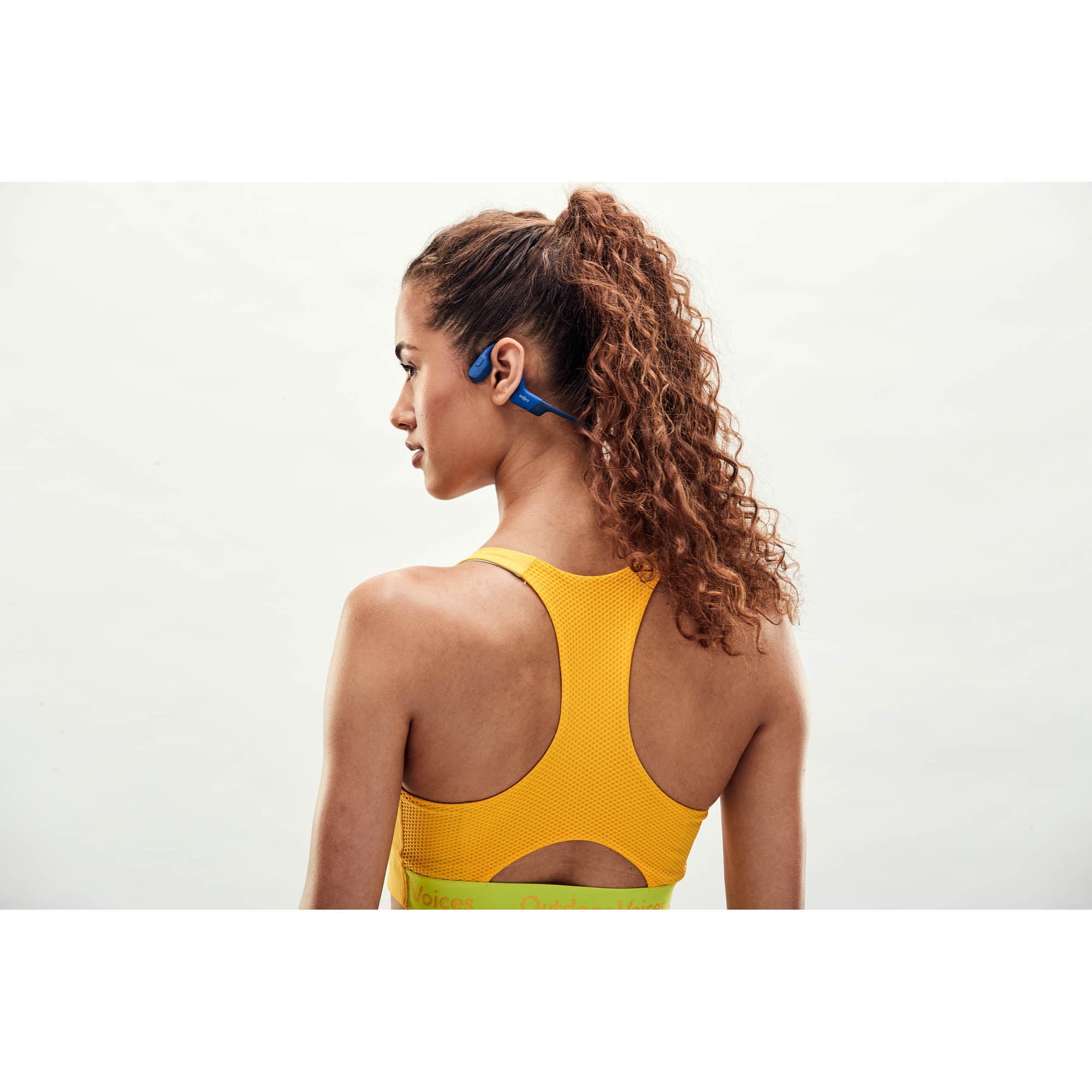 Shokz - OpenRun, CASQUE DE SPORT A CONDUCTION OSSEUSE, bleu