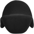 thumbnail image 2 of Meridian Furniture Theodore Black Faux Shearling Accent Chair, 2 of 6