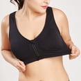 thumbnail image 2 of MesaSe Women‘s Front Zipper Closure Sports Bra High Impact Support Racerback Zip Front Close Workout Bras with Removable Pads, 2 of 9