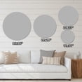thumbnail image 5 of Designart 'Circle natural elements I' Geometric Metal Circle Wall Art - Disc of 36, 5 of 5