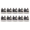 thumbnail image 1 of 10Pcs 1000V 50A Single Phase Diode Bridge Rectifier Excellent Cooling System Diode Bridge Rectifier 31.5x31.5mm/1.24x1.24in, 1 of 1