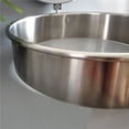 thumbnail image 5 of INTBUYING Couvercle de Trou d'Homme Rond Circulaire en Acier Inoxydable 304 à Pression pour Voie d'Homme Réservoir Sanitaire Porte de Voie d'Homme 200 mm, 5 of 5