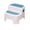 blue, variant on 2 Step Stool for Kids Wide Step Double up Toddlers Step Stool Step Stool for blue