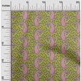 thumbnail image 1 of oneOone Tissu Polyester Lycra Imprimé Floral & Paisley au Mètre 56 Pouces de Large, 1 of 4