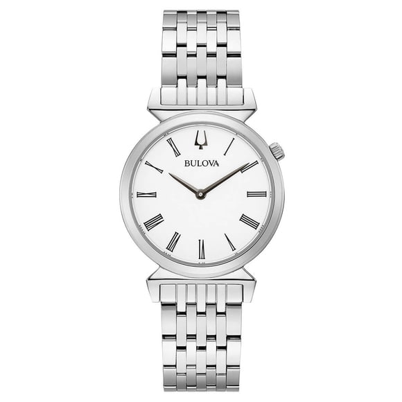 Bulova 96L275 Women's Regatta White Dial Bracelet Quartz Watch