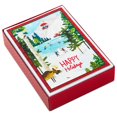 thumbnail image 4 of Image Arts Boxed Christmas Cards (Winter Wonderland Activities), 30 ct., 4 of 7