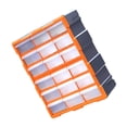 thumbnail image 2 of Lipstore Drawers Storage Cabinet Organizer Container Wall Mounted Practical Tools Box for Orange 18 Drawers, 2 of 8