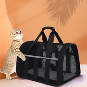Apmemiss Clearance Cat Carrier, Dog Carrier Pet Carriers Airline Approved Portable Collapsible Hand Bag Soft-Sided Dog Travel Carrier Bag for Puppy Kitten Small Dogs Up to 15 Lbs
