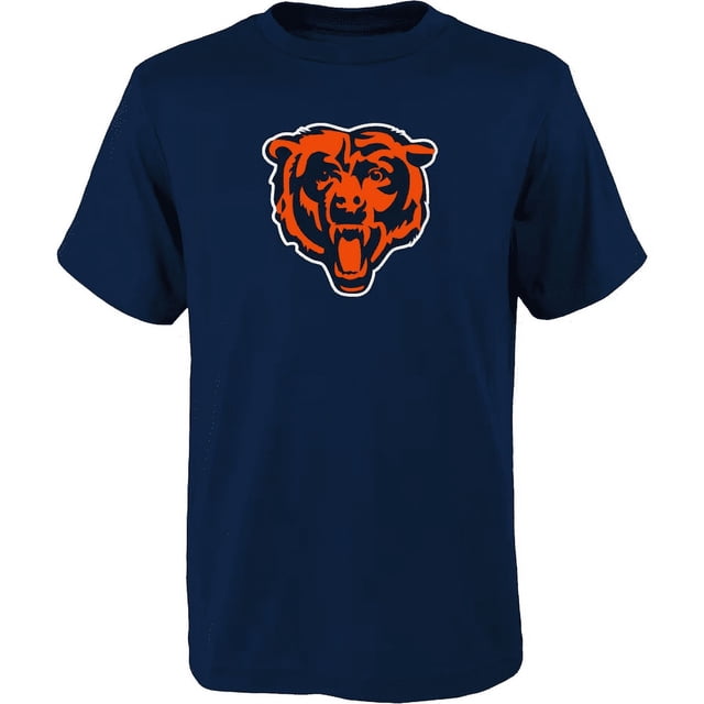Youth Chicago Bears NFL Primary Logo Short Sleeve Tee