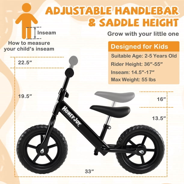 Draisienne Ridego de 14 po pour enfants 3-6, vélo léger pour enfants avec siège réglable, vélo à pousser avec pneus en caoutchouc,Jouets porteurs en cadeau d'anniversaire | Best Buy Canada Draisienne Ridego de 14 po pour enfants 3-6, vélo léger pour enfants avec siège réglable, vélo à pousser avec pneus en caoutchouc,Jouets porteurs en cadeau d'anniversaire | Best Buy Canada