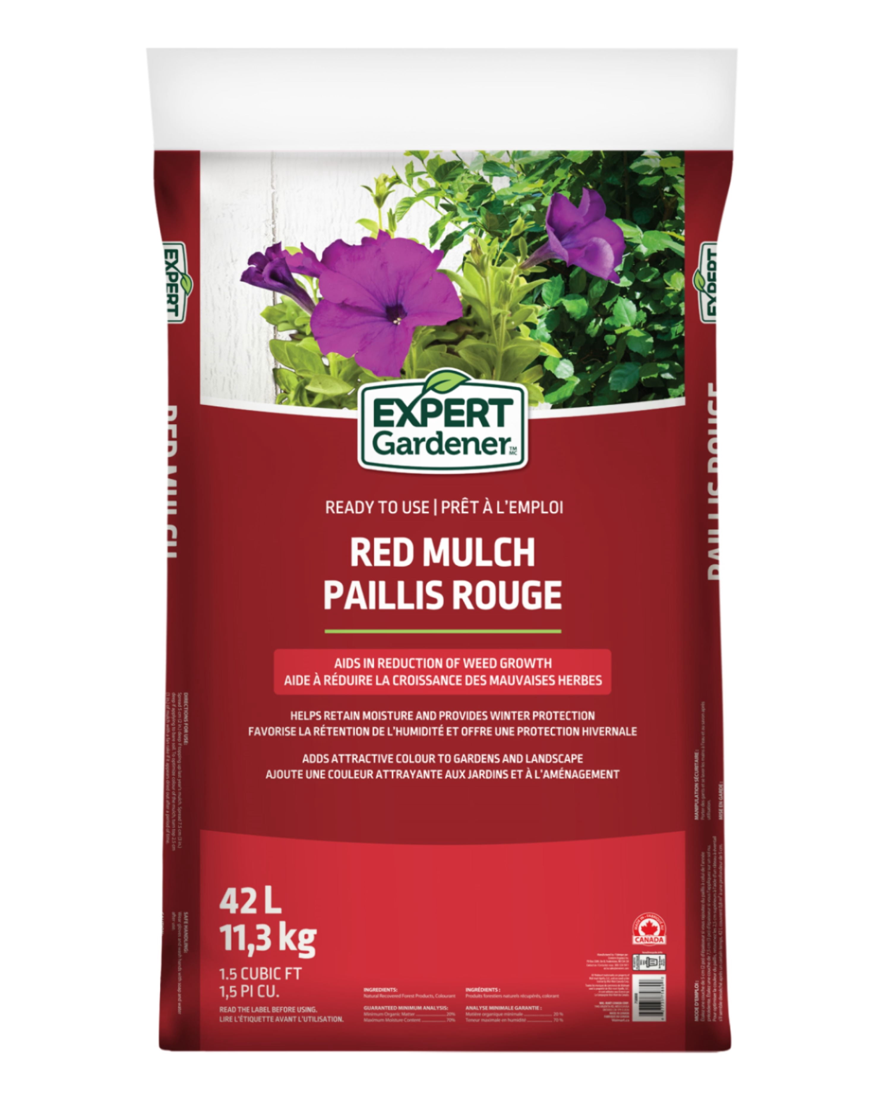 Expert Gardener Paillis Rouge 42 L