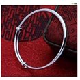 thumbnail image 3 of Namzi Simple Style 925 Sterling Silver Bangle Women Gift Bracelets Bangles, 3 of 5