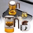 thumbnail image 1 of WIFKLSIIPG Water Separation Glass Teapot with Wooden Handle Witchcraft Teapot Magical Teapot Glass Teapot with Infuser Glass Teapot with Strainer Clear Teapot Tea Water Separation Teapo, 1 of 7