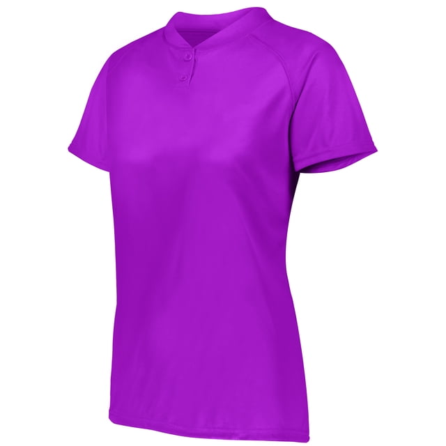 Augusta sportswear Women's Attain Wicking Two Button Softball Jersey