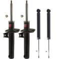 thumbnail image 1 of Newparts Front Suspension Struts and Rear Shock Absorbers Kit For Volkswagen Tiguan 2009-2014, 1 of 3