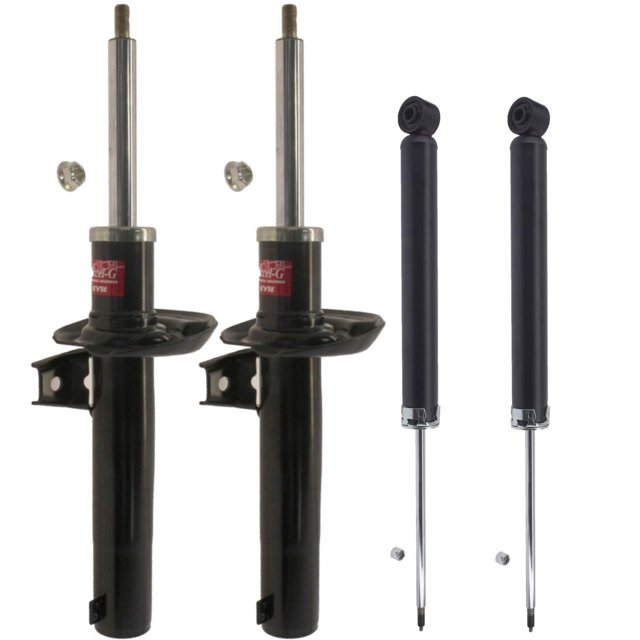 Newparts Front Suspension Struts and Rear Shock Absorbers Kit For Volkswagen Tiguan 2009-2014