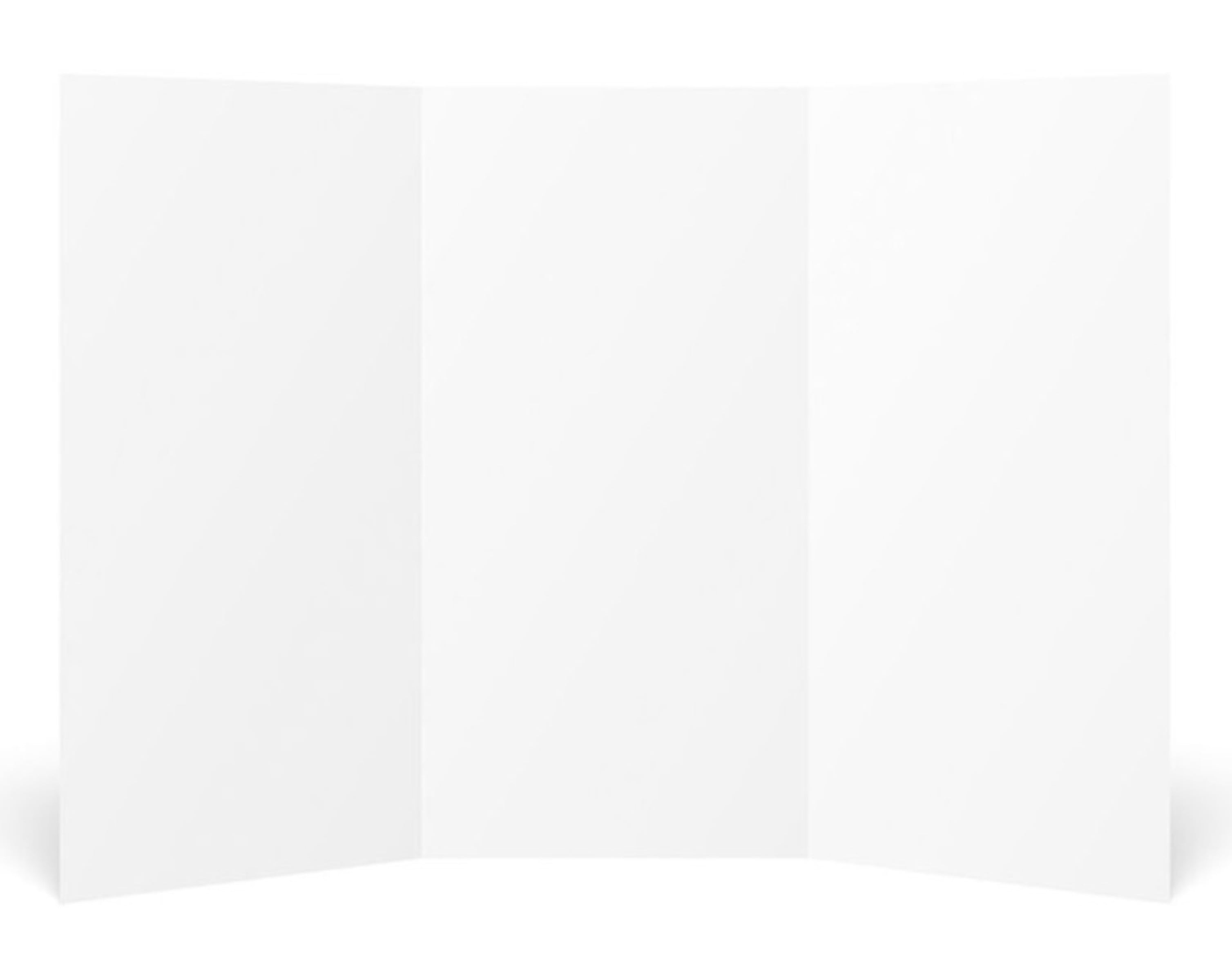 FORMIT Panneau De Présentation Pour Projets Triptyque Blanc 28 Po X 40 Po (71,1 Cm X 101,6 Cm)