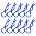 thumbnail image 1 of Peahefy RC Car R Clips,RC Body Clips,10Pcs RC Car Shell Clip R‑Shape Metal Body Clips Pins for 1/5 1/6 1/8 1/10 RC Car, 1 of 8