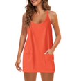 thumbnail image 4 of EGNMCR Women's Summer 2 Piece Outfits Tank Sets Lounge Solid Color Tops with Shorts Beach Matching Sets, 4 of 9