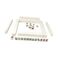 thumbnail image 2 of Tachiuwa 144Pcs Mini Mahjong Tiles Table Activities Supplies Chinese Version Game Set White, 2 of 9
