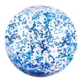 thumbnail image 1 of Graflsoa Shimmering Blue PVC Inflatable Beach Ball with Glitter, 40cm Diameter, No Pump Included, 1 of 6