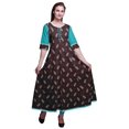 thumbnail image 1 of Bimba Anarkali Kurta Imprimée Longue Robe Maxi IndianKurtisFor Femmes Tenue de Fête, 1 of 6