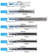 thumbnail image 4 of ruzhgo 48Pcs 14 Types de Kit de Scie Robuste pour le Bois et l'Aluminium, 4 of 6