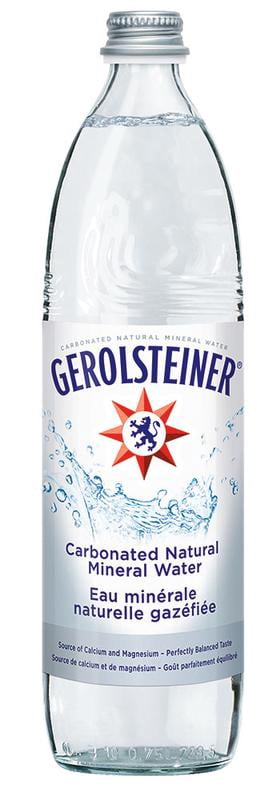Gerolsteiner Mineral Water in Glass Bottle 750ml