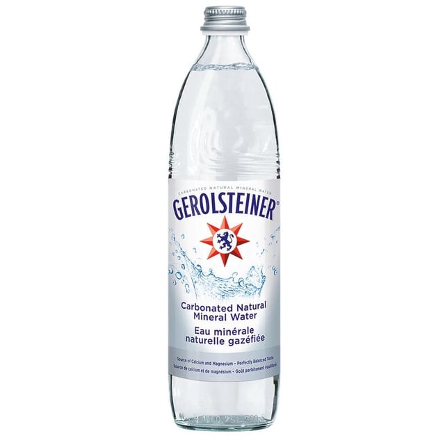 Gerolsteiner Mineral Water in Glass Bottle 750ml