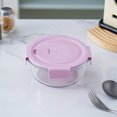 thumbnail image 1 of Birdeem Glass Bento Box, Microwave Safe Lunch Container for Students and Office Workers, Durable Glass Meal Prep Box with Leak-Proof Lid and Easy Clean Design, 1 of 9