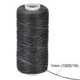thumbnail image 4 of Unique Bargains Black Olive Polyester Waxed Leather Sewing Thread, 55 Yards, 4 of 6