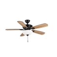 thumbnail image 1 of Hampton Bay Wellston II 44" Indoor LED Matte Black Ceiling Fan with Light Kit, 1 of 1