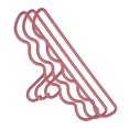 thumbnail image 3 of Cintre à Vêtements 3 Pcs Antidérapant Sans Marque Épais pour Draps Rouge, 3 of 12