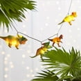 thumbnail image 4 of Dinosaur String Lights - Colorful LED Dino Lights for Kids Room Decor, Birthday Party & Bedroom Ambiance, 4 of 7