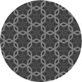 thumbnail image 1 of Ahgly Company Tapis d'Intérieur Lavable en Machine Carré Gris Platine, 3 Pieds Carré, 1 of 7