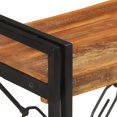 thumbnail image 2 of vidaXL 3-Tier Bookcase 90x30x80 cm Solid Reclaimed Wood, 2 of 5
