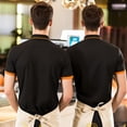 thumbnail image 3 of Apron Sleeve Kitchen Utility Apron for Cooking and Cleaning with Pockets Durable Polyester Chef Bib Apron for Men Women Ideal for Households and Commercial Use, 3 of 3