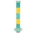 thumbnail image 1 of <p>Bird Cage Stand, Easy To Install Paw Grinding Metal Core Natural Bird Quartz Sand Perch  For Cockatiels For Parakeet For Bird</p>, 1 of 7