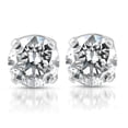 thumbnail image 1 of 1/4ct Diamond Stud Earrings 14K White Gold, 1 of 3
