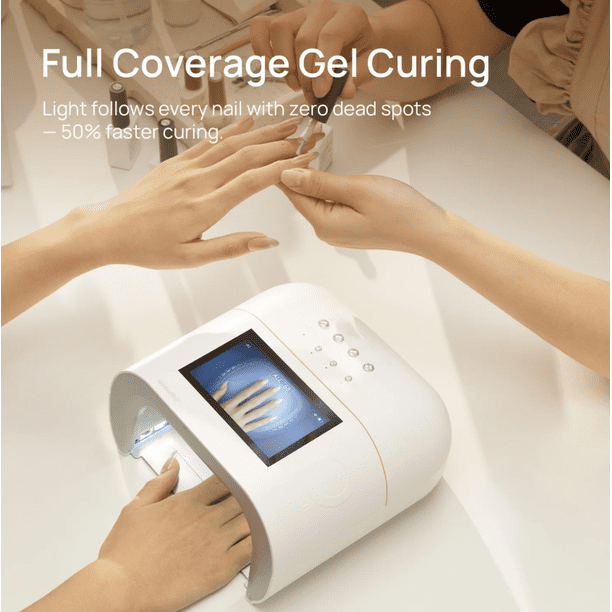 ONail - AI Technology Corded Nail Lamp (White) + Free Gen'C Béauty