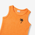 thumbnail image 3 of PatPat Family Matching Orange Terry Tank Top and Bodycon Tank Dress Sets, 3 of 4