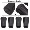 thumbnail image 4 of MYG for Rubber Reinforced Tip End Caps for Hiking Trekking Poles - for Durable Anti-Slip Protection Covers - Lightweight Friction-Increasing Accessories for Walking Sticks (4 Pack), 4 of 10