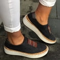 thumbnail image 1 of Qertyioot Espadrilles de Mode pour Femmes Liquidation Chaussures Décontractées pour Femmes Ajourées Bout Rond à Enfiler Semelle Épaisse, 1 of 7