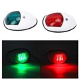 thumbnail image 4 of Lumière de Navigation de Bateau Étanche, 2 Pcs Lampe de Signalisation Rouge Vert LED Lumière de Navigation de Bateau Étanche DC12V 3W, 4 of 8