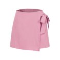 thumbnail image 4 of CEHVOM Fashion Womens Drawstring Casual Elastic Waist Loose Solid Shorts Skrits Pants, 4 of 5